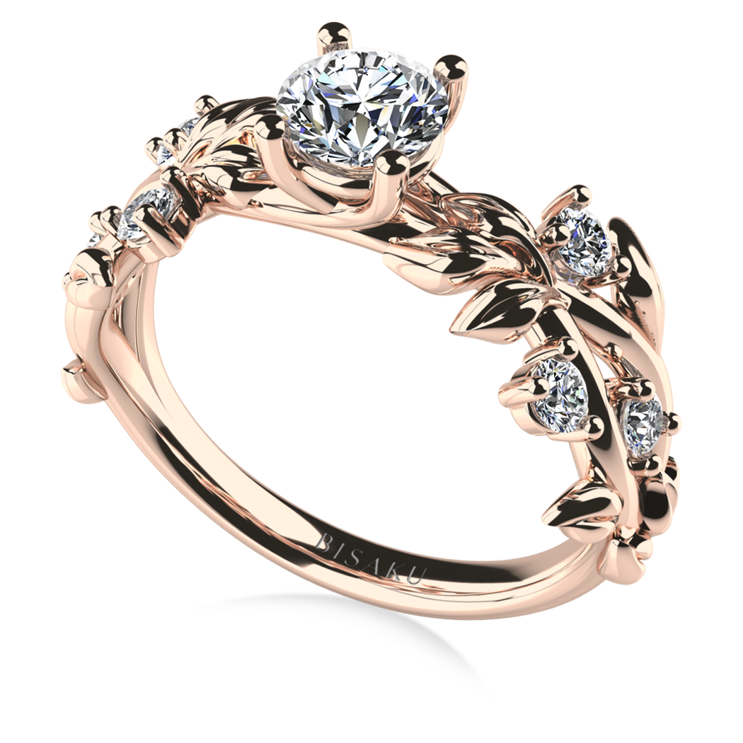 Zásnubní prsten růžové zlato Sarila