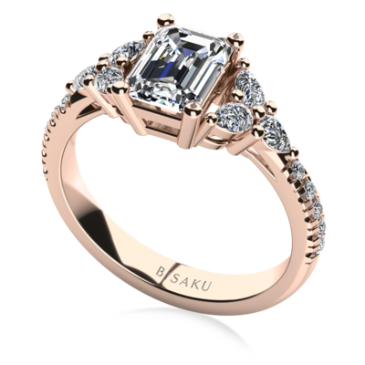 Zásnubní prsten růžové zlato Marianne