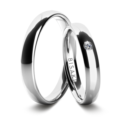 Snubní prsteny bílé zlato IvyIV