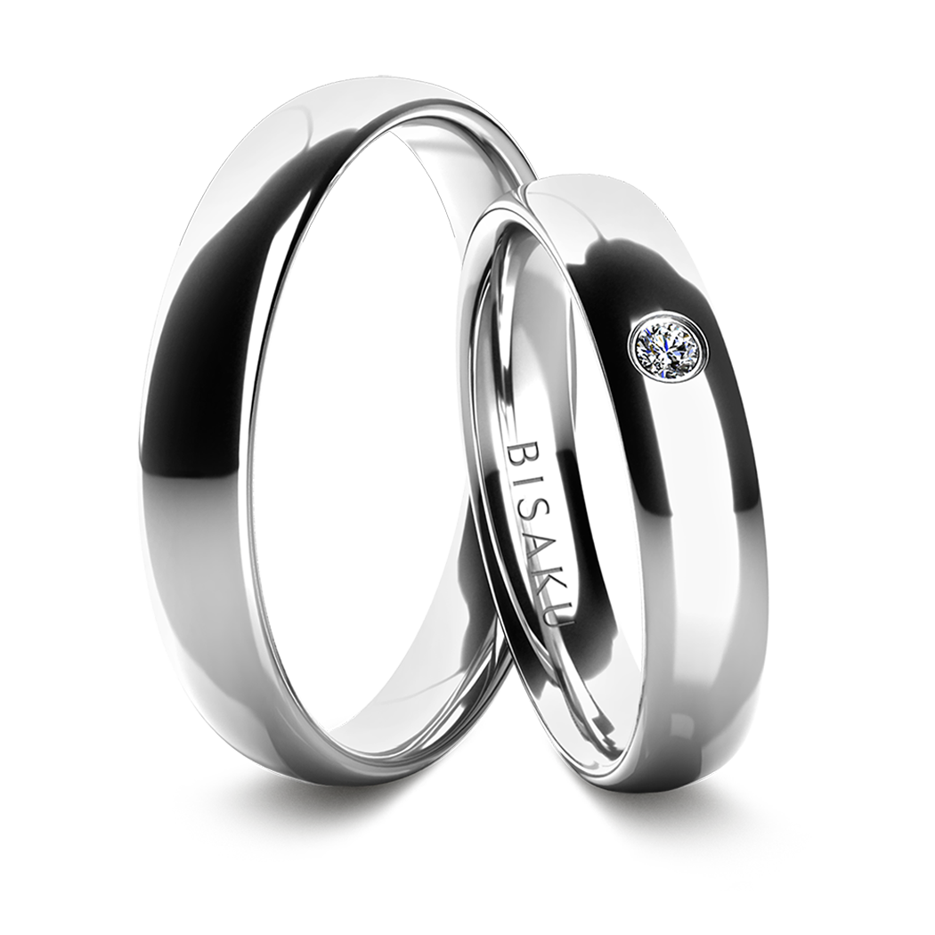 Snubní prsteny bílé zlato IvyV