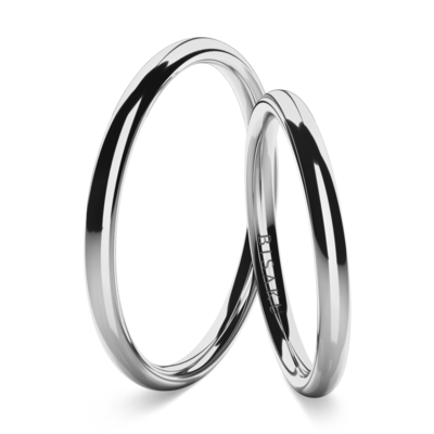 Snubní prsteny bílé zlato IvyClassicI