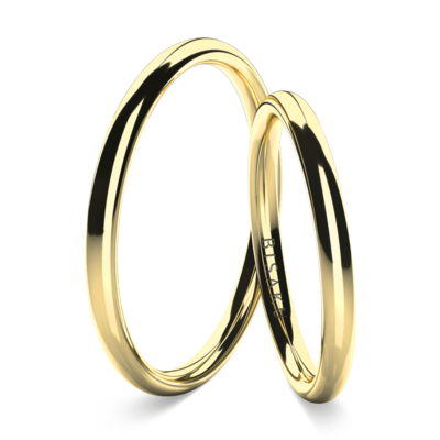 Snubní prsteny žluté zlato IvyClassicI