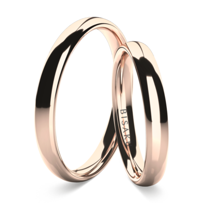 Snubní prsteny růžové zlato IvyClassicII