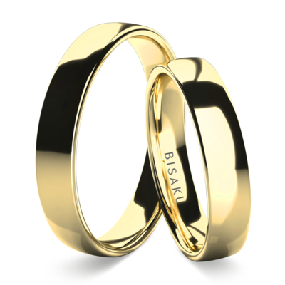 Snubní prsteny žluté zlato KaiClassicIII