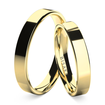 Snubní prsteny žluté zlato JacobClassicII