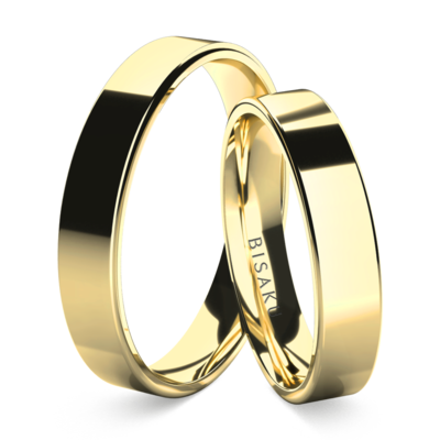 Snubní prsteny žluté zlato JacobClassicIII